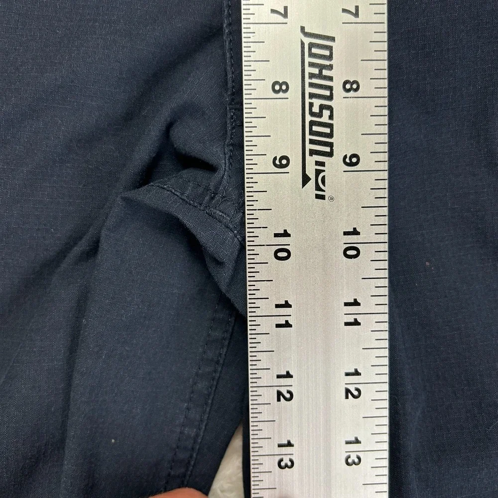 First Tactical Cargo Pants Mens 32x32 Navy Blue Logo Utility Pocket Comfort